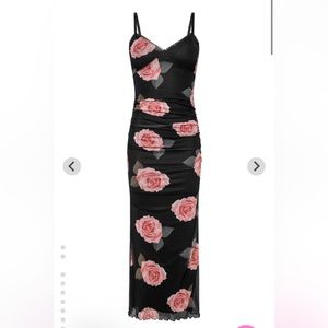 Beginning Boutique Floral Midi Dress